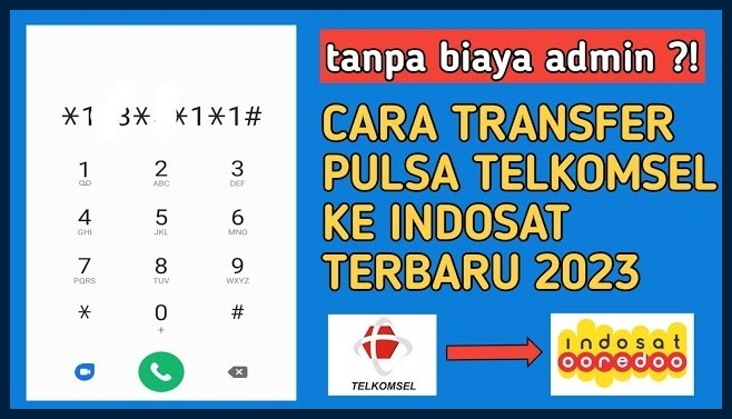 Cara Transfer Pulsa Telkomsel ke Indosat