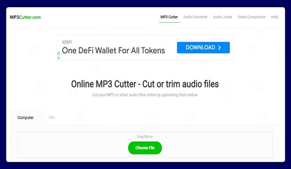 Cara Memotong Lagu Tanpa Aplikasi Menggunakan MP3Cutter.com