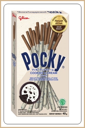 Harga Pocky Di Alfamart Dan Indomaret - Pocky Cookies & Cream