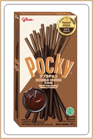 Harga Pocky Di Alfamart Dan Indomaret - Pocky Double Chocolate