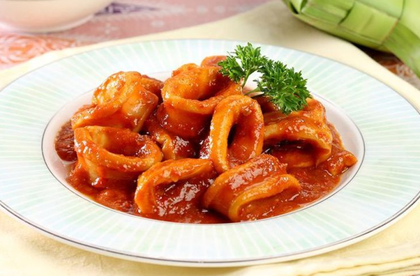 Resep Cumi Saus Padang