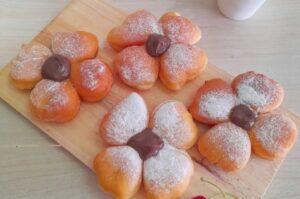 Resep Donat Bunga Labu Kuning