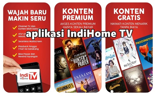 aplikasi streaming bola gratis IndiHome TV
