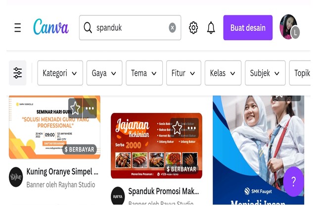 Cara Membuat Spanduk di Canva