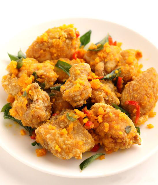 Resep Chicken Salted Egg