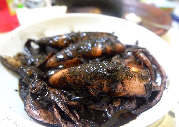 Resep Cumi Masak Hitam