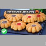 Resep Donat Bunga Labu Kuning