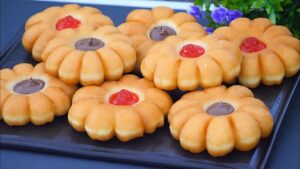 Resep Donat Bunga Labu Kuning