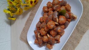 Resep Jantung Bakso Balado