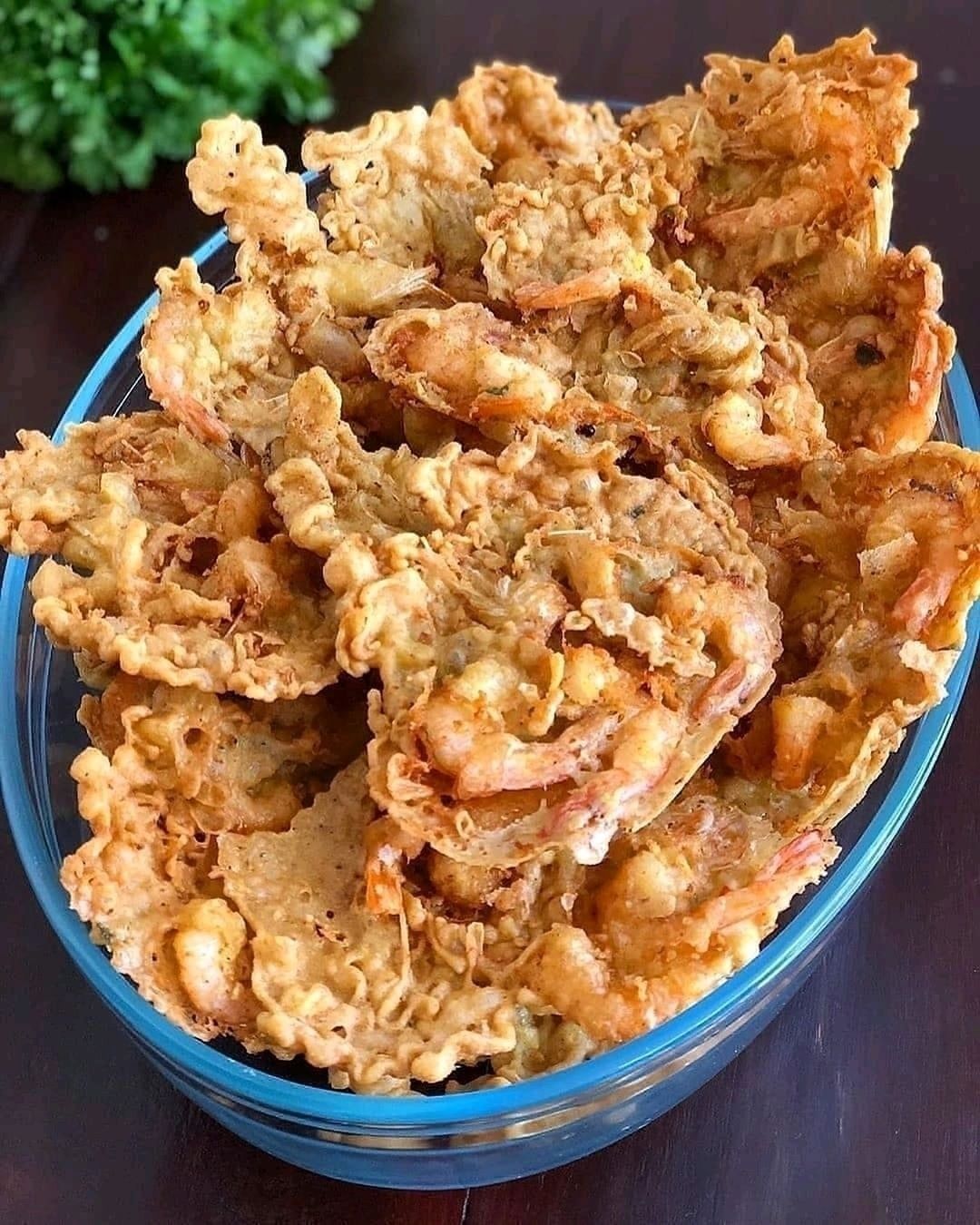 Resep Peyek Udang
