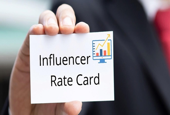 Fungsi penting rate card bagi para influencer