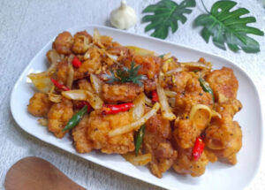 Resep Ayam Kriuk Lada Hitam