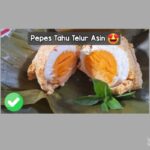 Resep Pepes Tahu Telur Asin