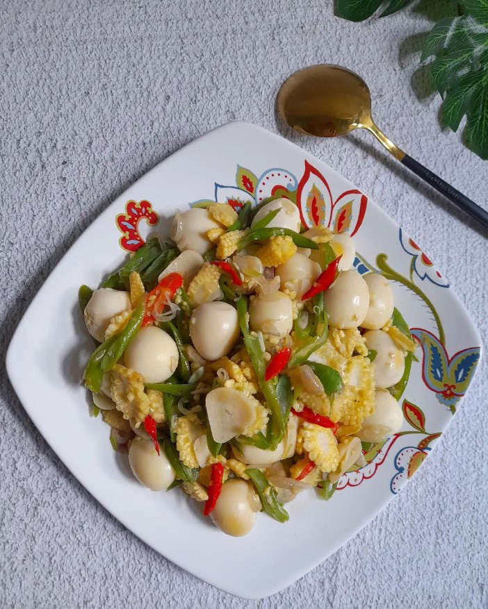 Resep Tumis Buncis Telur Puyuh