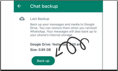 2.Backup Data WhatsApp