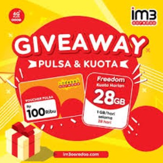 Giveaway Indosat