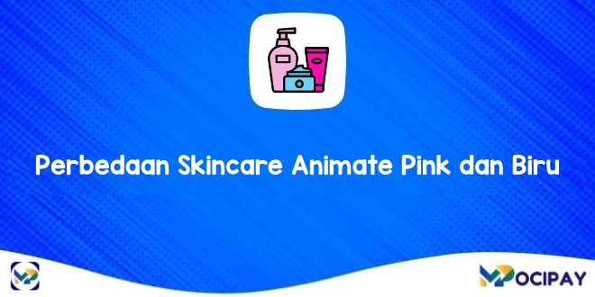 Perbedaan Skincare Animate Pink dan Biru