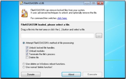 Menggunakan Malwarebytes File Assassin