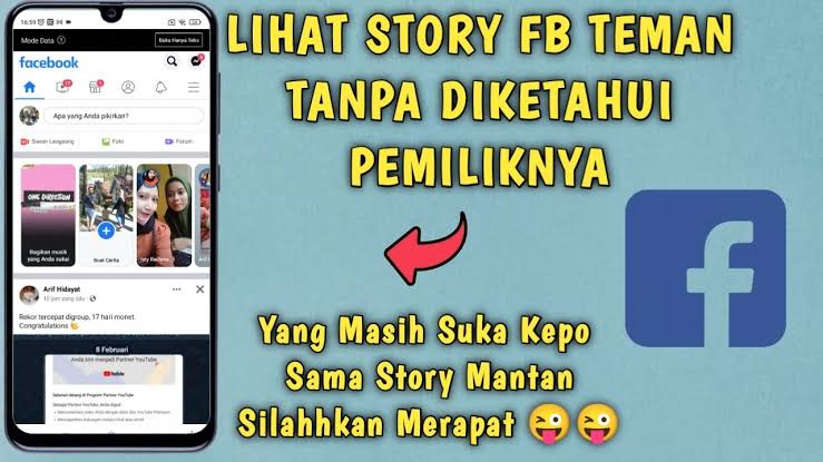 Cara melihat story facebook tanpa ketahuan